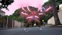 create neon scribble dance animation