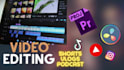 edit your social media videos, podcasts, vlogs, gameplays, promotional, etc