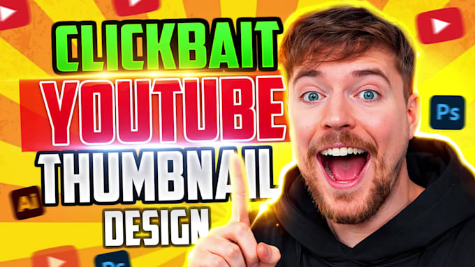design youtube thumbnail within 4 hour