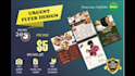 create an urgent flyer design in 24 hours