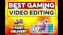 do funny gaming video editing, twitch stream video editors