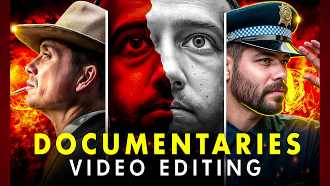 do documentaries video editing or youtube documentaries editing