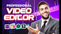 do professional youtube video editing as a social media video editor