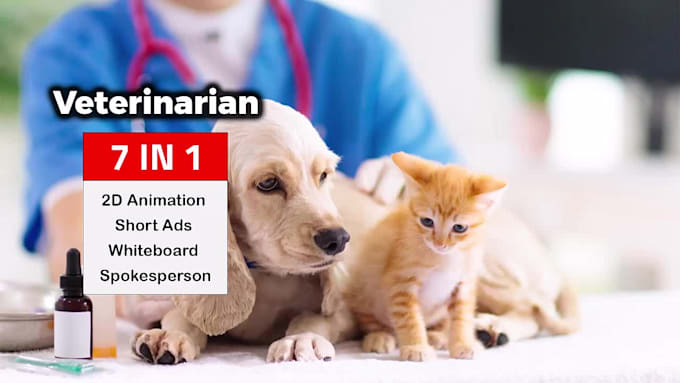 create eye catching promo video for veterinarian