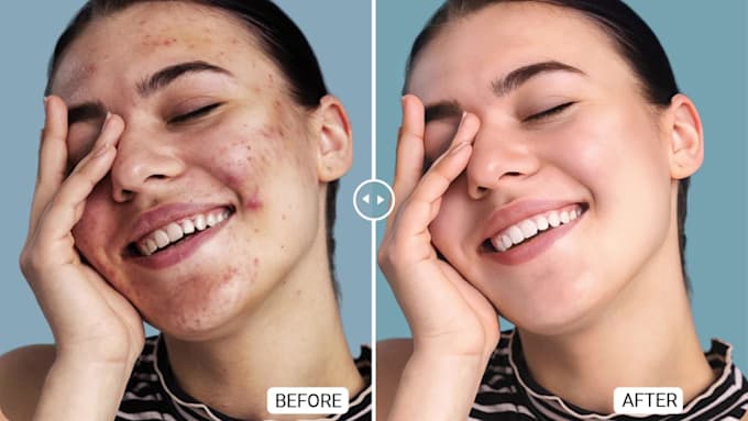 do premium skin retouching and image editing