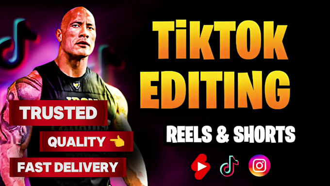 edit tik tok video, reels and shorts editing with captions