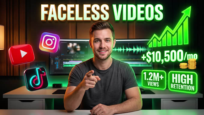 do ai faceless video for faceless youtube, instagram, tiktok
