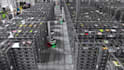 create 3d industrial animation, factory warehouse and robotic automation video