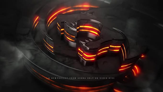 create an epic 3d cinematic grunge logo animation youtube intro
