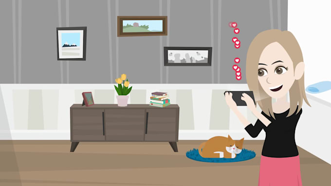 create animated explainer and elearning video course creation or training video