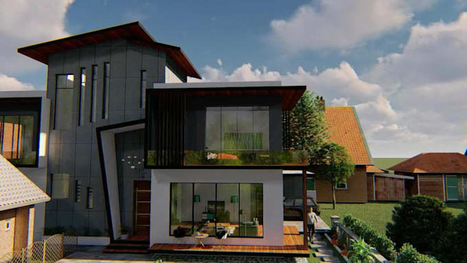 create realistic renders and walkthrough animations of sketchup 3d models