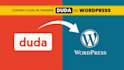 do duda to wordpress migration with elementor