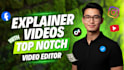 make engaging explainer videos or commercial video ads