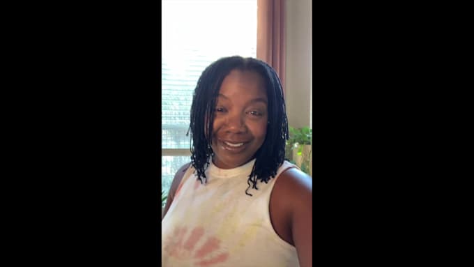 create middle aged selfie style ugc video for your brand