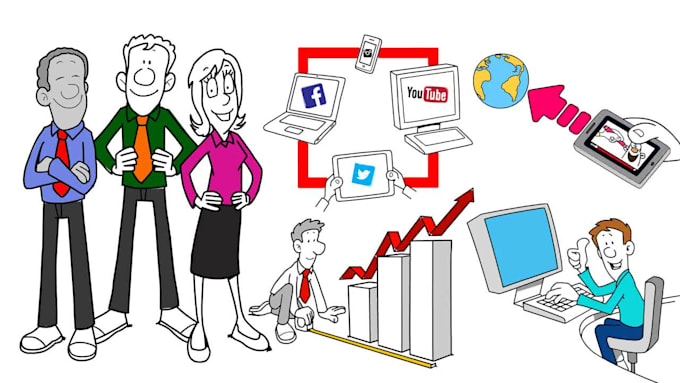 Top 5! I will create an eye catching whiteboard animation in 24 hours  for $25