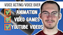 deliver dynamic voice over for games, animation, and videos