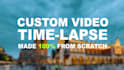 create a 4k time lapse and hyper lapse from still photos