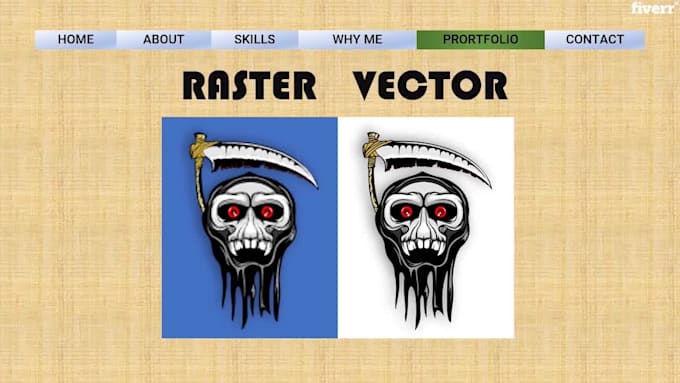 do any vector tracing manually within 2 hours