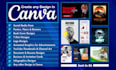 design editable canva templates, social media posts, flyers, and motion graphics
