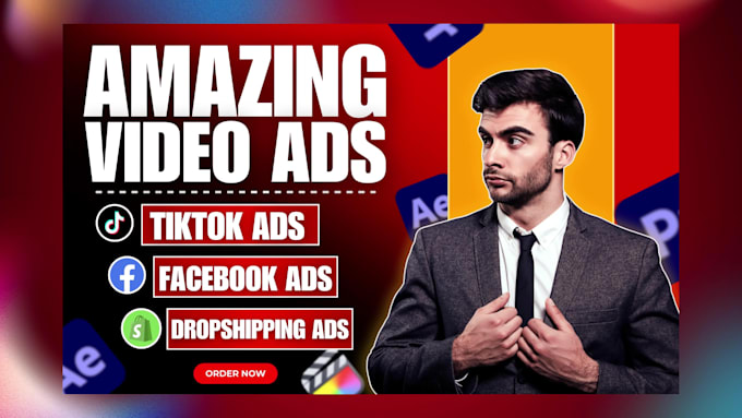 create dropshipping video ads tik tok video ads with hook