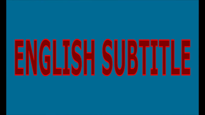 make subtitle on english or serbian,croatian and bosnian