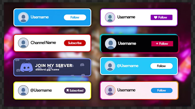 make clean social media lower third animations