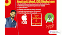convert website to android webview ios webview app and upload on store