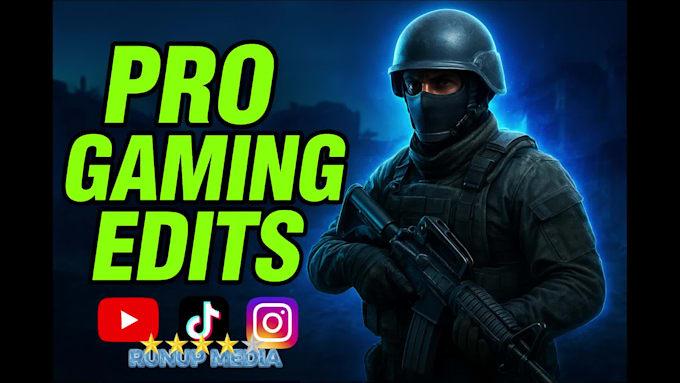 do gameplay video editing, montages and shorts