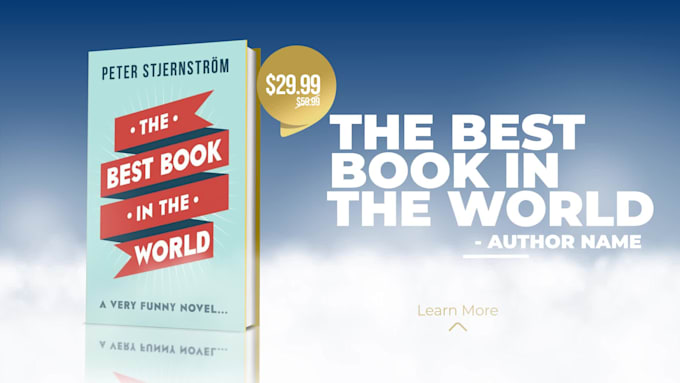 Hot Deals! I will create book promo video, book trailer  for $30