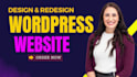 design a professional wordpress website for your business