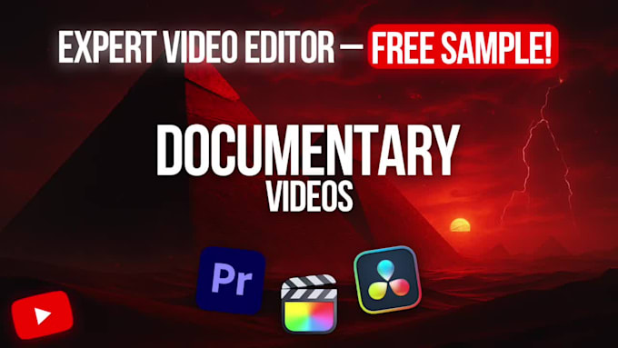 edit your youtube documentary video