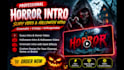 create cinematic halloween  scary horror intro video