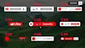 design youtube promo, buttons and end screen