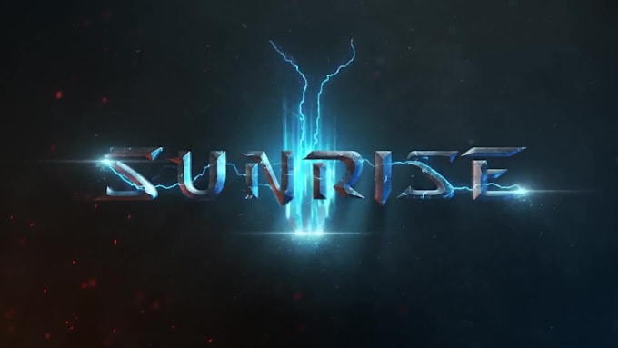 design custom 3d logo animation and intro video
