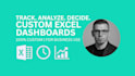 create custom excel dashboard spreadsheet for your business