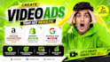 edit video ads for amazon, facebook and google