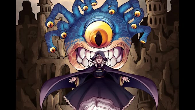 illustrate your dungeons and dragons rpg character or party