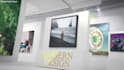 create 3d nft slideshow art gallery video