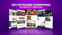 design SEO optimized stunning affordable wordpress website design