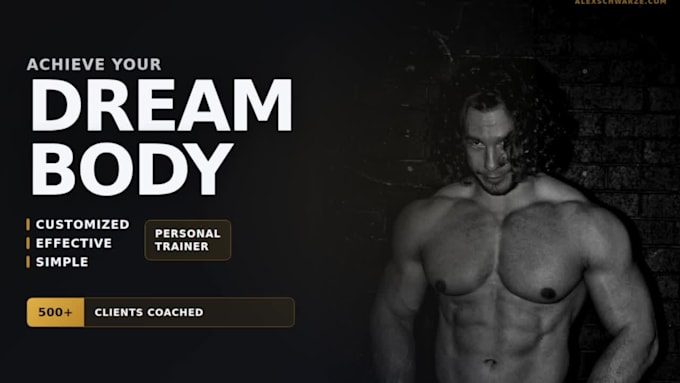 create a customized workout and diet plan for your goals