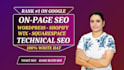 do expert on page website SEO optimization