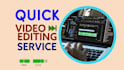 do quick video editing to your videos