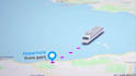 create a travel path map animations