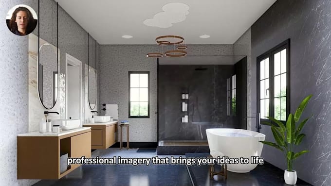 create photorealistic interior architectural 3d rendering