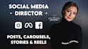 create content such as posts, reels, carousels, and stories