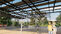 do 3d modeling of solar project with realistic render views