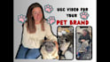 create highly convertible ugc video  for your pet brand