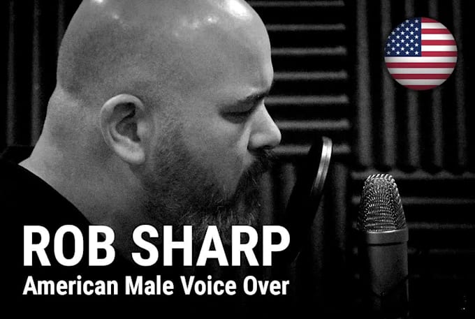 record an american male voice over narration