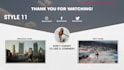 do custom youtube end card end screen outro video