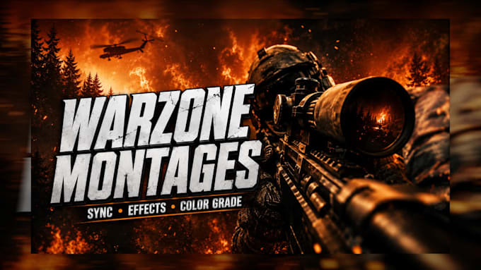 edit cod warzone montages and highlights